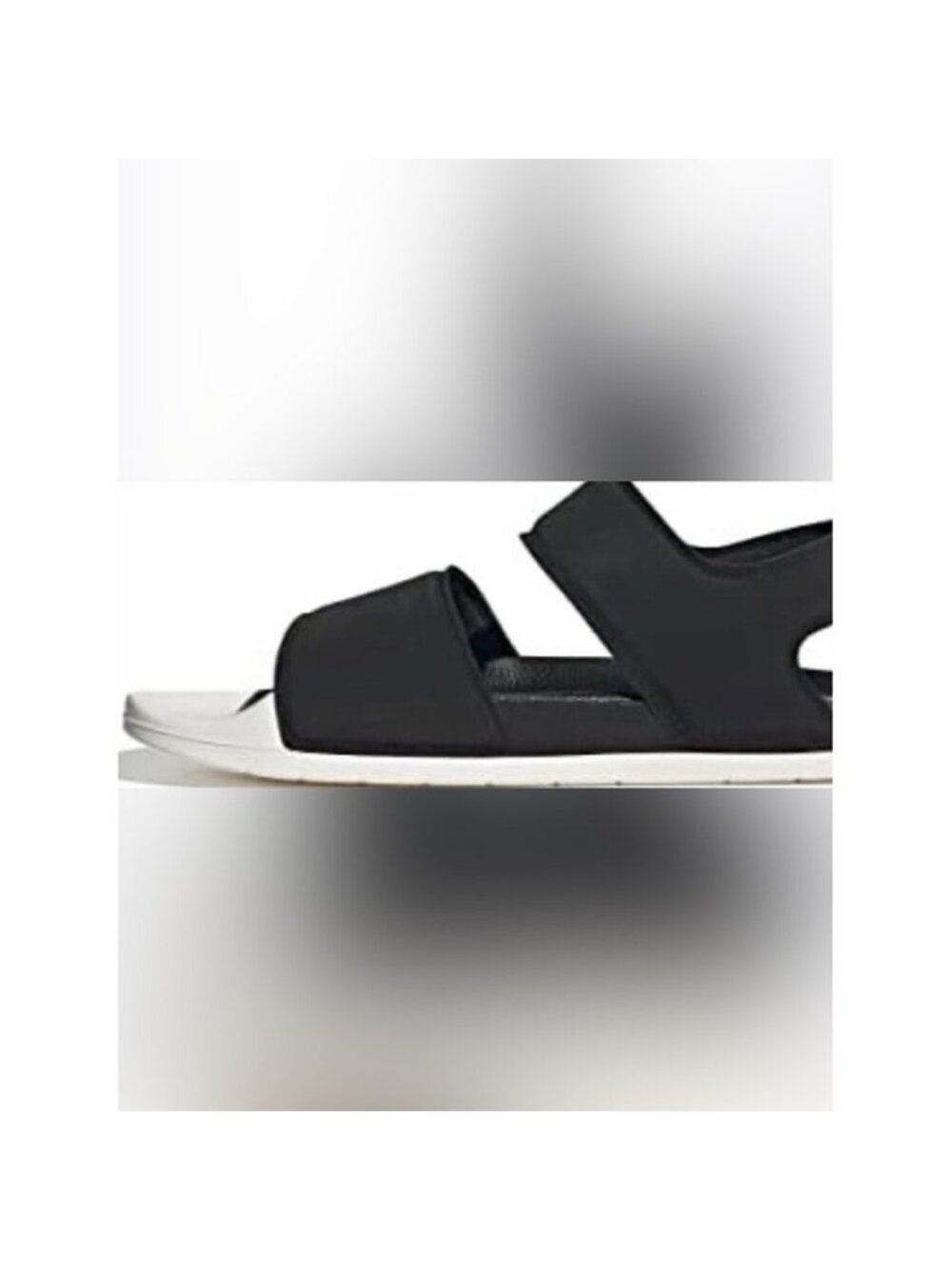 Adidas Adillete Black Slide Sandals - Comfortable Everyday Wear size 8 women NWT